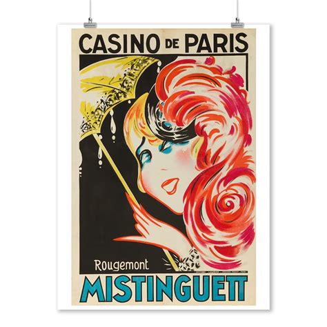 casino de paris mistinguett poster